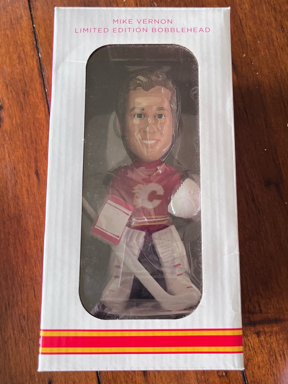 Mike Vernon Limited Edition Calgary Flames 40th Anniversary Bobblehead